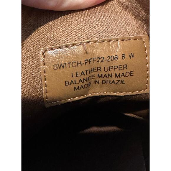 David Tate Space Leather Chelsea Booties - Brown - Size 8W Everyday Style - Picture 9 of 11